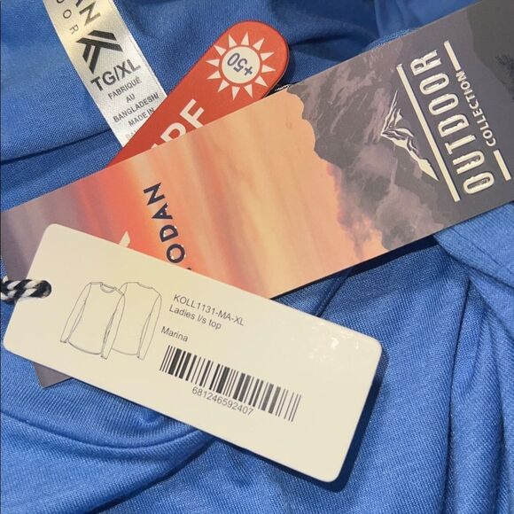 KYODAN Marina Blue Baselayer Long Sleeve Shirt-XL NWT! - Picture 8 of 9